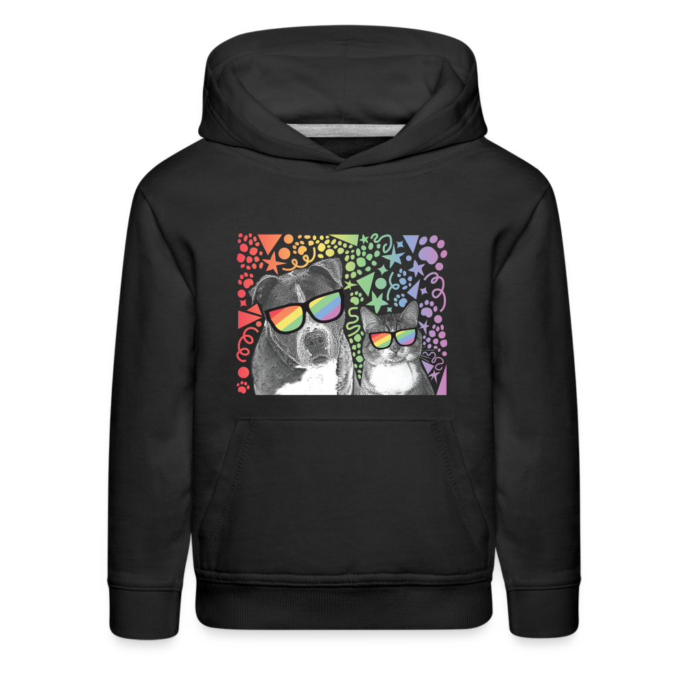 
                  
                    Pride Party Kids‘ Premium Hoodie - black
                  
                