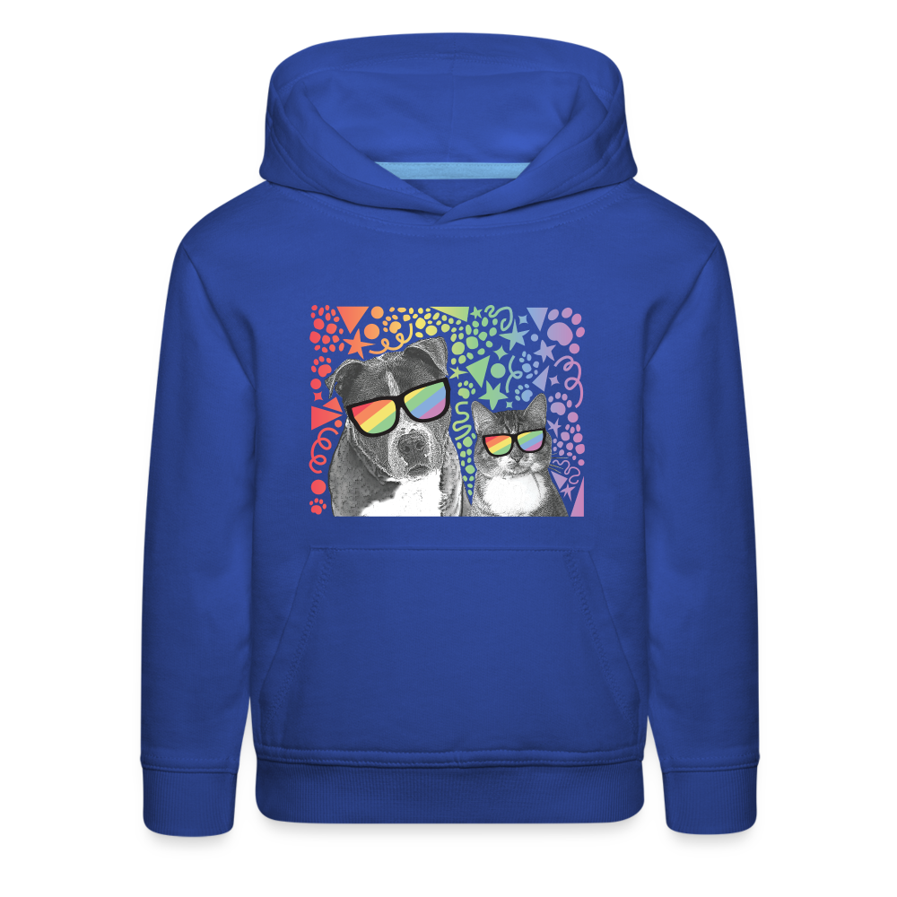 
                  
                    Pride Party Kids‘ Premium Hoodie - royal blue
                  
                