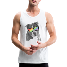 Load image into Gallery viewer, Pride Dog Classic Premium Tank - white