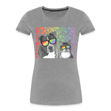 Load image into Gallery viewer, Pride Party Contoured Premium T-Shirt - heather gray