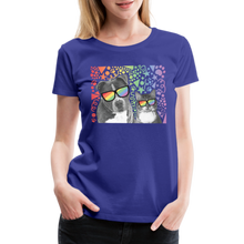 Load image into Gallery viewer, Pride Party Contoured Premium T-Shirt - royal blue