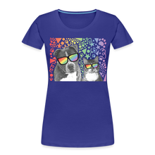 Load image into Gallery viewer, Pride Party Contoured Premium T-Shirt - royal blue