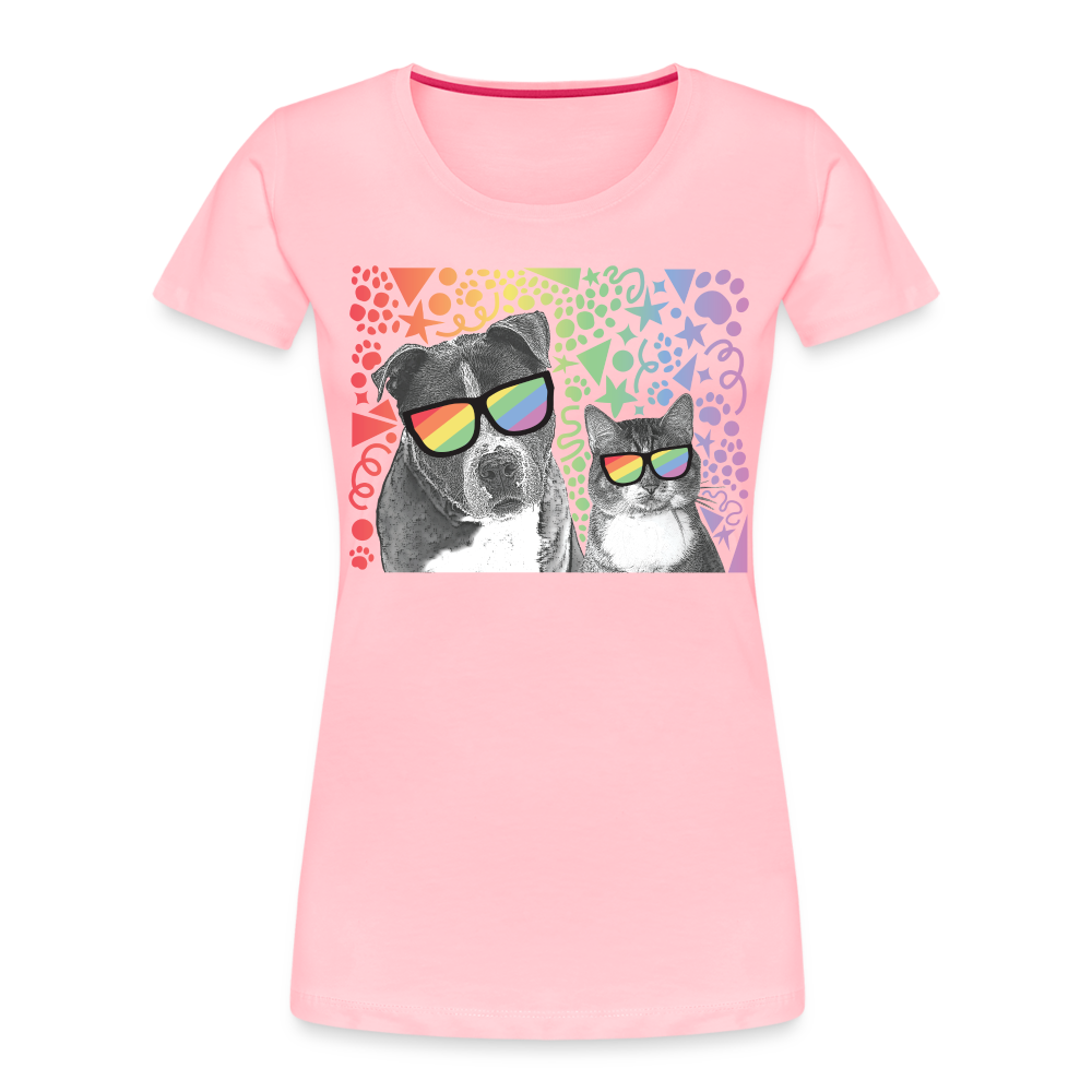 
                  
                    Pride Party Contoured Premium T-Shirt - pink
                  
                