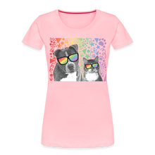 Load image into Gallery viewer, Pride Party Contoured Premium T-Shirt - pink