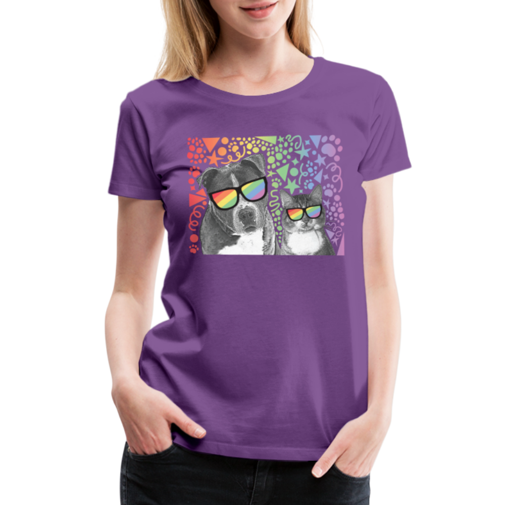 
                  
                    Pride Party Contoured Premium T-Shirt - purple
                  
                