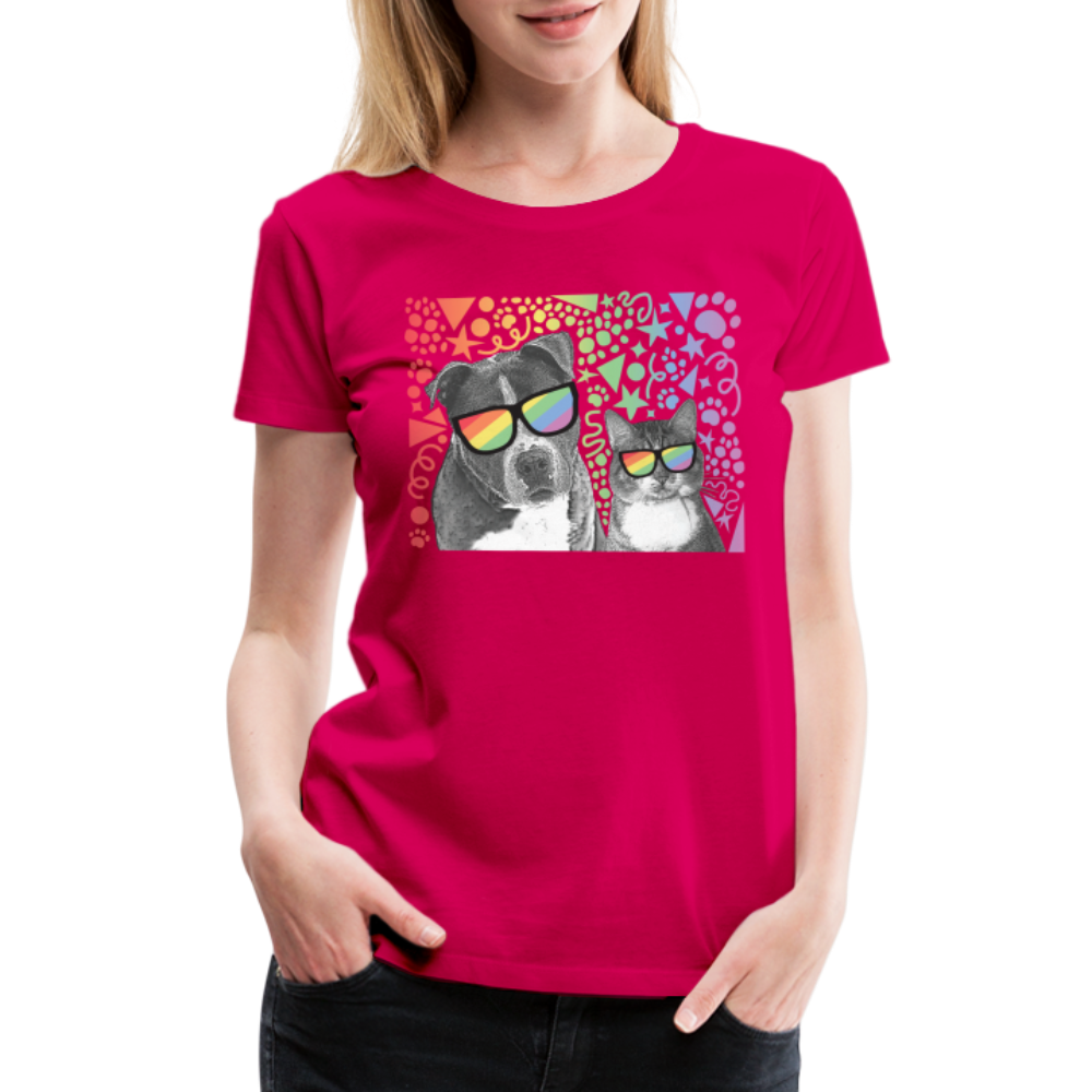 
                  
                    Pride Party Contoured Premium T-Shirt - dark pink
                  
                
