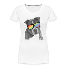 Load image into Gallery viewer, Pride Dog Contoured Premium T-Shirt - white