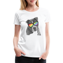 Load image into Gallery viewer, Pride Dog Contoured Premium T-Shirt - white