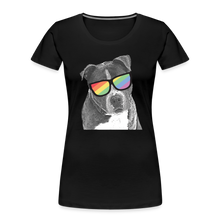 Load image into Gallery viewer, Pride Dog Contoured Premium T-Shirt - black