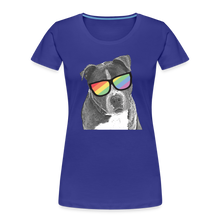 Load image into Gallery viewer, Pride Dog Contoured Premium T-Shirt - royal blue