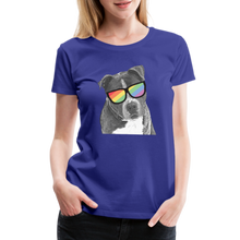 Load image into Gallery viewer, Pride Dog Contoured Premium T-Shirt - royal blue