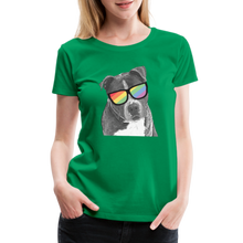 Load image into Gallery viewer, Pride Dog Contoured Premium T-Shirt - kelly green
