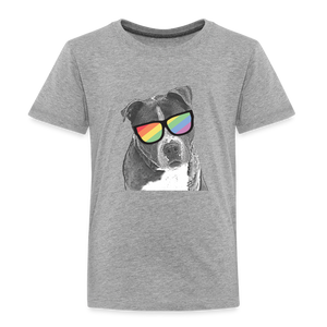 Pride Dog Kids' Premium T-Shirt - heather gray