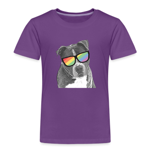 Pride Dog Kids' Premium T-Shirt - purple