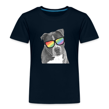 Load image into Gallery viewer, Pride Dog Kids&#39; Premium T-Shirt - deep navy