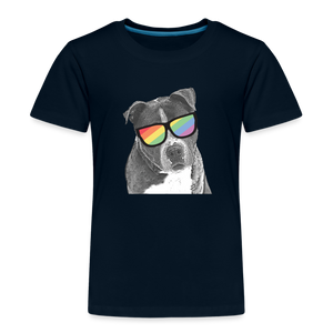 Pride Dog Kids' Premium T-Shirt - deep navy