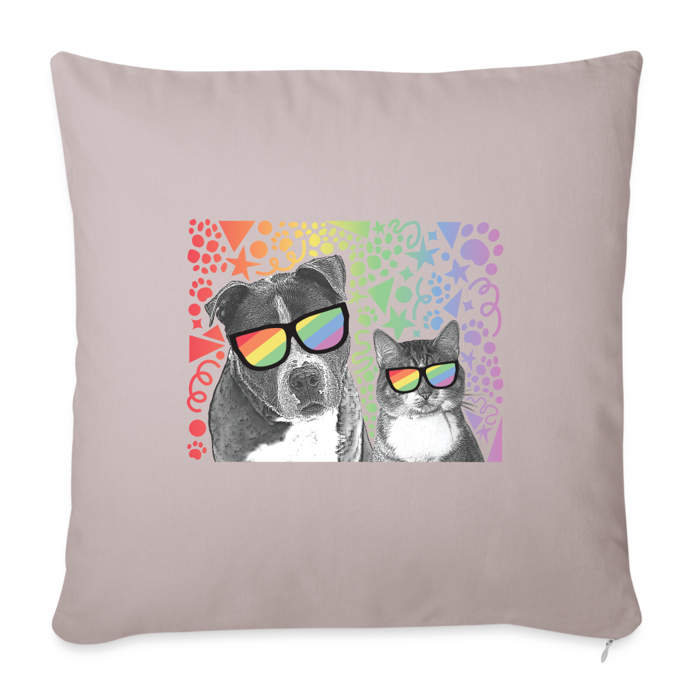 
                  
                    Pride Party Throw Pillow Cover 18” x 18” - light taupe
                  
                