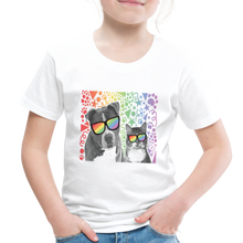 Load image into Gallery viewer, Pride Party Toddler Premium T-Shirt - white