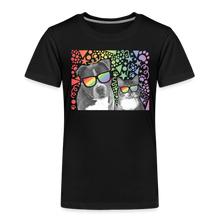 Load image into Gallery viewer, Pride Party Toddler Premium T-Shirt - black