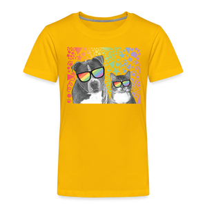 Pride Party Toddler Premium T-Shirt - sun yellow