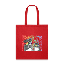 Load image into Gallery viewer, Pride Dog Tote Bag - red