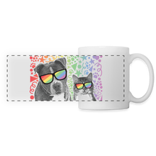 Load image into Gallery viewer, Pride Party Panoramic Mug - white