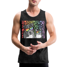 Load image into Gallery viewer, Pride Party Classic Premium Tank - charcoal grey