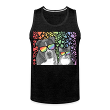 Load image into Gallery viewer, Pride Party Classic Premium Tank - charcoal grey