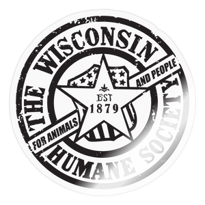 WHS 1879 Distressed Logo Sticker - transparent glossy