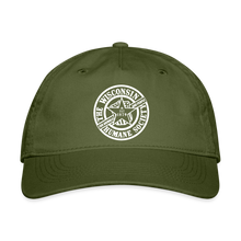 Load image into Gallery viewer, WHS 1879 Logo Organic Baseball Cap - olive green