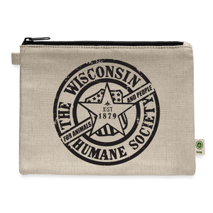 WHS 1879 Logo Carry All Pouch - natural