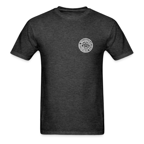 WHS 1879 Logo 2-Sided Classic T-Shirt - heather black
