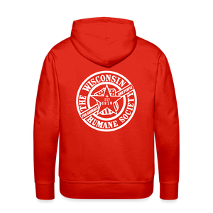 WHS 1879 Logo 2-Sided Premium Hoodie - red