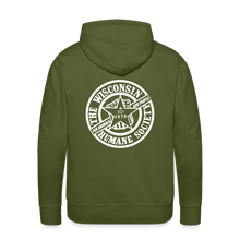 Load image into Gallery viewer, WHS 1879 Logo 2-Sided Premium Hoodie - olive green