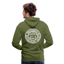 Load image into Gallery viewer, WHS 1879 Logo 2-Sided Premium Hoodie - olive green