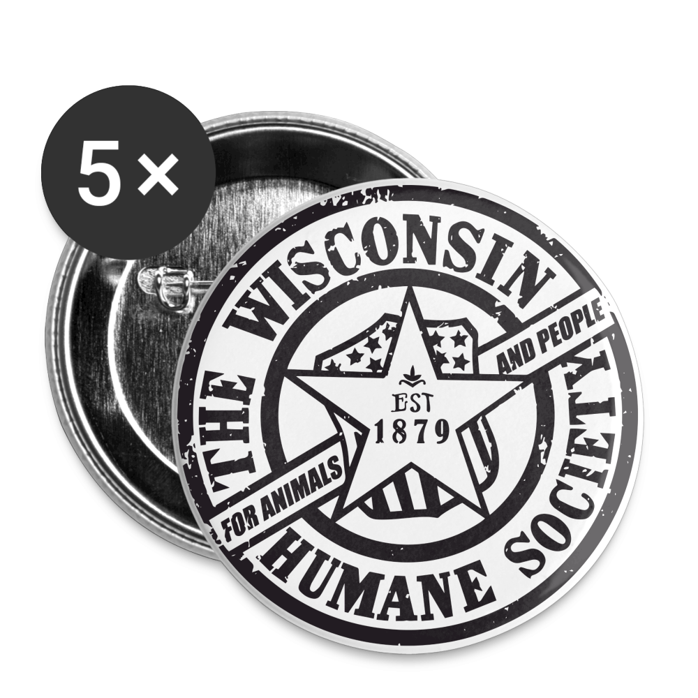 
                  
                    WHS 1879 Logo Buttons large 2.2'' (5-pack) - white
                  
                