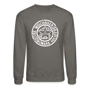 WHS 1879 Logo Crewneck Sweatshirt - asphalt gray