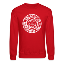 Load image into Gallery viewer, WHS 1879 Logo Crewneck Sweatshirt - red