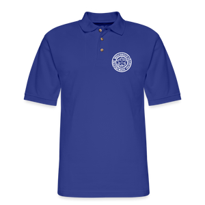 WHS 1879 Logo Pique Polo Shirt - royal blue