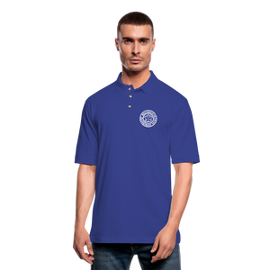 WHS 1879 Logo Pique Polo Shirt - royal blue