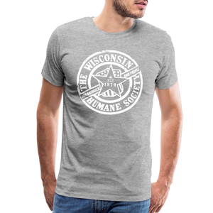 WHS 1879 Logo Classic Premium T-Shirt - heather gray