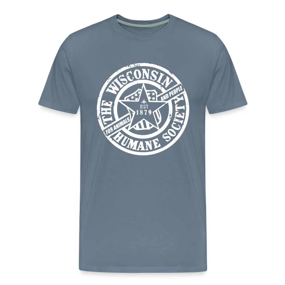
                  
                    WHS 1879 Logo Classic Premium T-Shirt - steel blue
                  
                