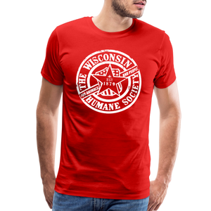 WHS 1879 Logo Classic Premium T-Shirt - red