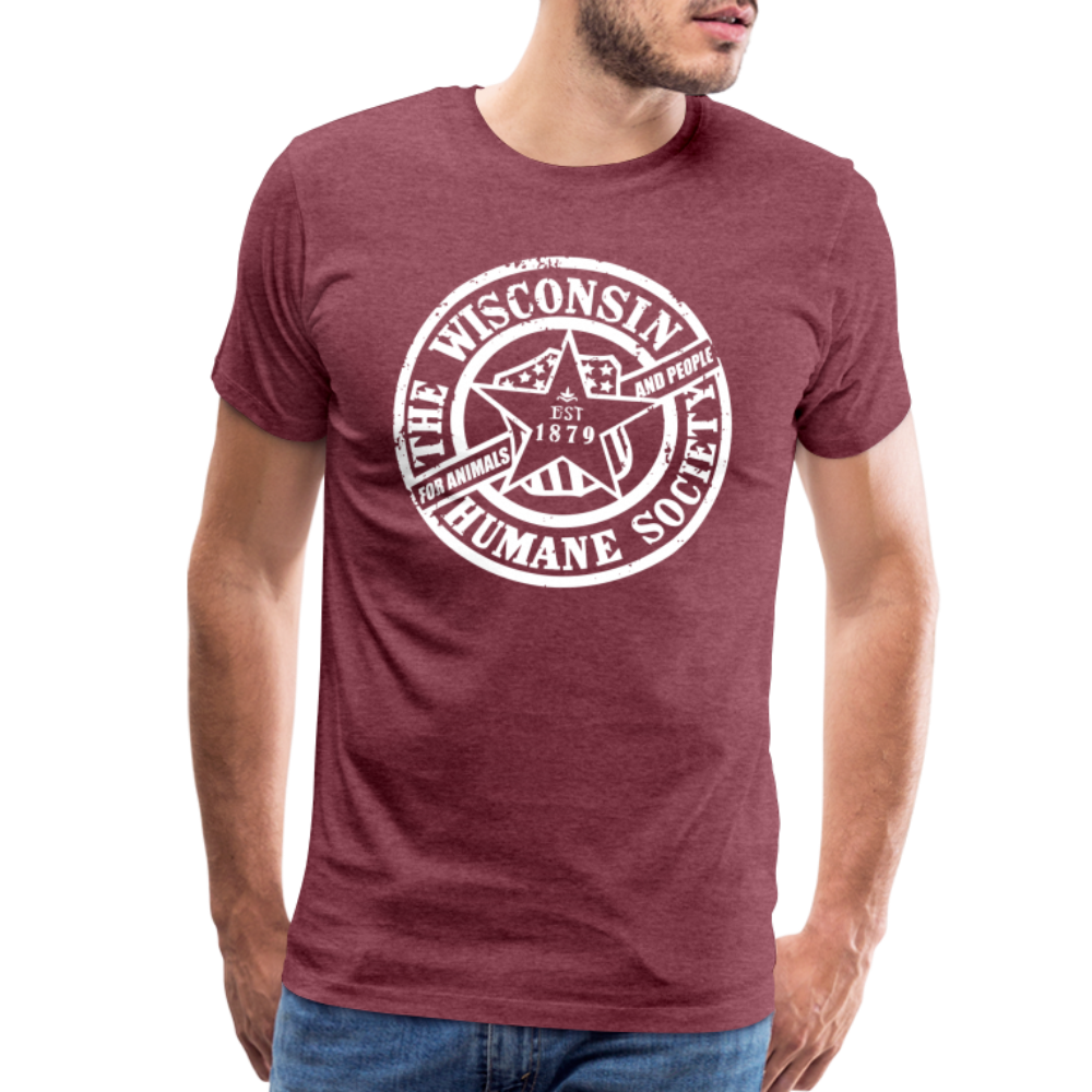 
                  
                    WHS 1879 Logo Classic Premium T-Shirt - heather burgundy
                  
                