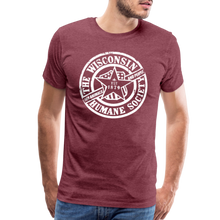 Load image into Gallery viewer, WHS 1879 Logo Classic Premium T-Shirt - heather burgundy