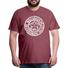 Load image into Gallery viewer, WHS 1879 Logo Classic Premium T-Shirt - heather burgundy