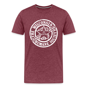 WHS 1879 Logo Classic Premium T-Shirt - heather burgundy