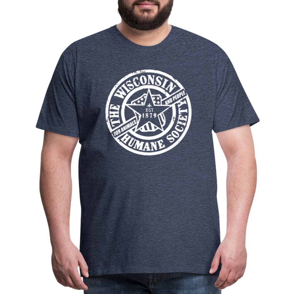 
                  
                    WHS 1879 Logo Classic Premium T-Shirt - heather blue
                  
                