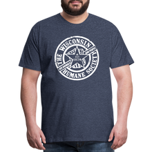 Load image into Gallery viewer, WHS 1879 Logo Classic Premium T-Shirt - heather blue