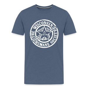 WHS 1879 Logo Classic Premium T-Shirt - heather blue